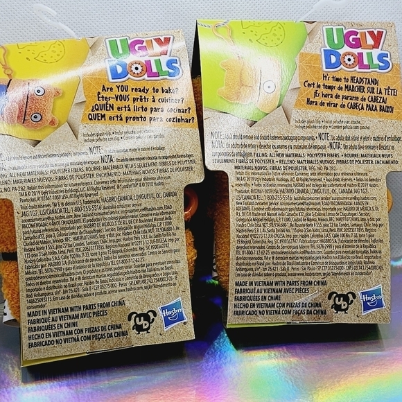 Ugly Dolls Wage Wedgehead To-Go Stuffed Plush Toy Clips - Picture 5 of 7